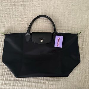 NWT Longchamp Pilage Recycled Nylon Tote
